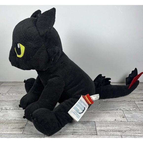 Build A Bear DreamWorks How To Train Your Dragon Toothless 14" Stuffed Plush - Picture 3 of 16